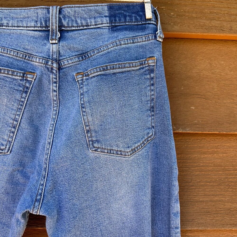 Abercrombie & Fitch The Skinny High Rise With Split Ankle Detail Jeans Size 29 - Picture 12 of 14
